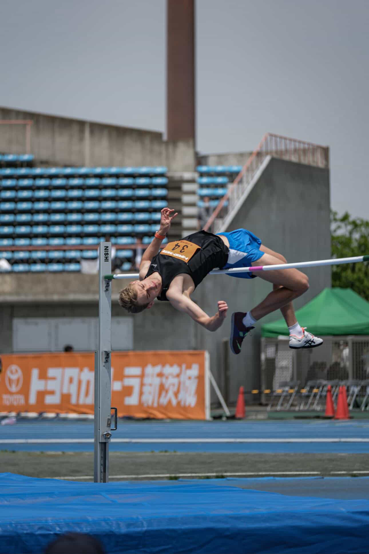 Arsentii Natalchuk — high jump competition